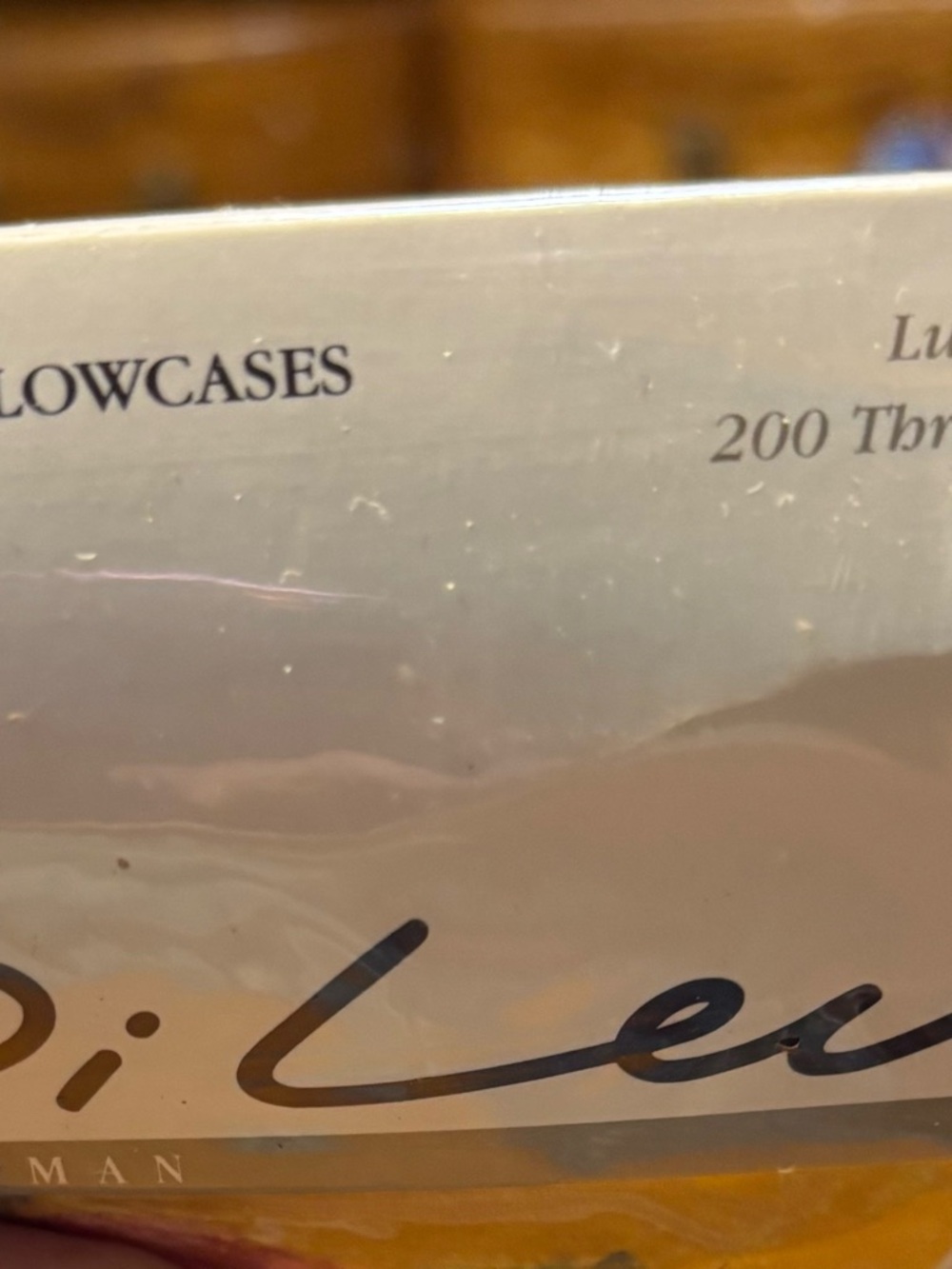 Vintage 1990’s two Di Lewis for Revman king pillowcases made of combed cotton. - Picture 3 of 5